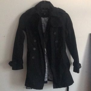 Banana republic short trench coat jacket